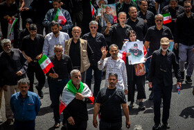 مراسم تشییع شهدای اقتدار - تهران
