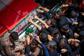 مراسم تشییع شهدای اقتدار - تهران