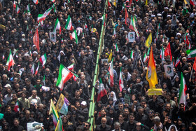 مراسم تشییع شهدای اقتدار - تهران