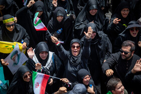 مراسم تشییع شهدای اقتدار - تهران