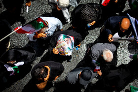 مراسم تشییع شهدای اقتدار - تهران