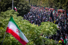 مراسم تشییع شهدای اقتدار - تهران