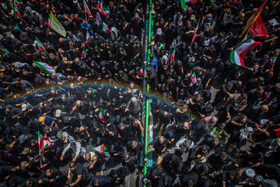 مراسم تشییع شهدای اقتدار - تهران