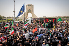مراسم تشییع شهدای اقتدار - تهران
