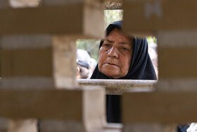 تشییع پیکر مطهر شهید رمضانعلی چوبداری در روستای اغلان‌تپه