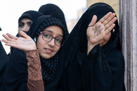 مراسم تشییع پیکر دکتر محمدمهدی طهرانچی در حرم حضرت عبدالعظیم حسنی (ع)