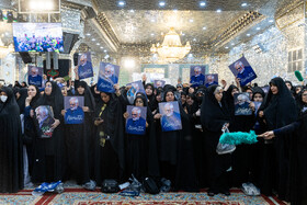 مراسم تشییع پیکر دکتر محمدمهدی طهرانچی در حرم حضرت عبدالعظیم حسنی (ع)