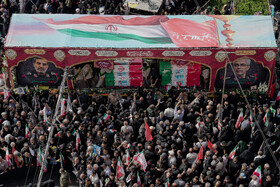 مراسم تشییع شهدای اقتدار - تهران