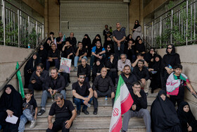 مراسم تشییع شهدای اقتدار - تهران