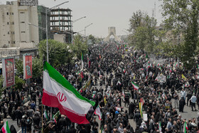مراسم تشییع شهدای اقتدار - تهران