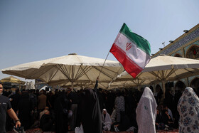مراسم خاکسپاری شهدای اقتدار ایران در امامزاده صالح (ع) - تهران