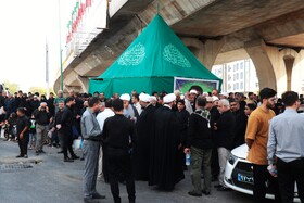مراسم تشییع پیکر شهید «سعید آذربادگان» - بندرعباس