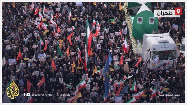 تشییع شهدای اقتدار ایران از نگاه رسانههای عربی
