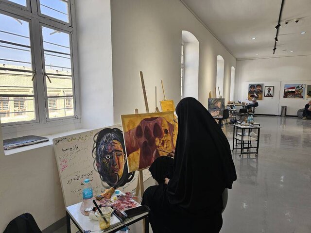 بزرگداشت هنرمند شهید در عراق برگزار شد