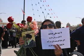 تشییع پیکر سپهبد شهید علی شادمانی - همدان