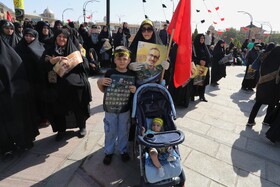 تشییع پیکر سپهبد شهید علی شادمانی - همدان