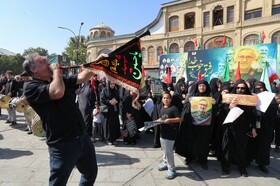 تشییع پیکر سپهبد شهید علی شادمانی - همدان
