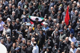 تشییع پیکر سپهبد شهید علی شادمانی - همدان
