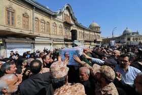تشییع پیکر سپهبد شهید علی شادمانی - همدان
