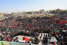 تشییع پیکر سپهبد شهید علی شادمانی - همدان
