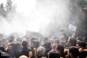 مراسم خاکسپاری شهید سرلشکر امیرعلی حاجی‌زاده - تهران