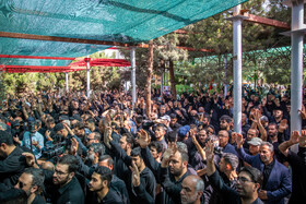 مراسم خاکسپاری شهید سرلشکر امیرعلی حاجی‌زاده - تهران