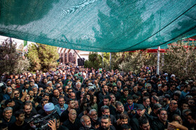 مراسم خاکسپاری شهید سرلشکر امیرعلی حاجی‌زاده - تهران