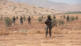 استقرار نظامیان اشغالگر در مرز با اردن