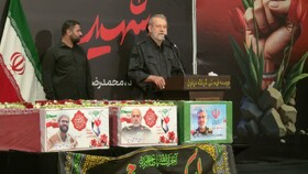 لاریجانی: دشمن باید تاوان شهادت سرداران ما را بدهد/ سردار رشید جزو افراد نادر از نظر فهم نظامی و عملیاتی بود