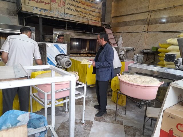 نظارت مستمر بر نانوایی‌های اردبیل حتی در روزهای تعطیل