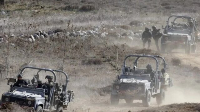 ارتش رژیم اشغالگر در ارتفاعات جولان سوریه مانور نظامی برگزار میکند ارتش رژیم اشغالگر در ارتفاعات جولان سوریه مانور نظامی برگزار میکند