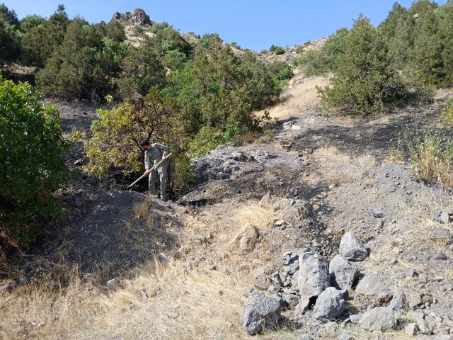مهار به موقع آتشسوزی در منطقه حفاظت شده آق داغ خلخال مهار به موقع آتشسوزی در منطقه حفاظت شده آق داغ خلخال