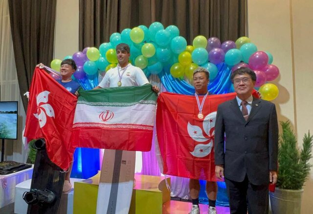 ملی‌پوش اسکی روی آب ایران قهرمان آسیا شد
