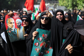 تشییع پیکر شهید سردار «غلامعلی رشید» در دزفول