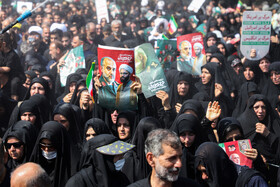 تشییع پیکر شهید سردار «غلامعلی رشید» در دزفول