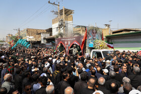 تشییع پیکر شهید سردار «غلامعلی رشید» در دزفول