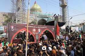 تشییع پیکر شهید سردار «غلامعلی رشید» در دزفول