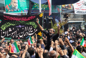 تشییع پیکر شهید سردار «غلامعلی رشید» در دزفول