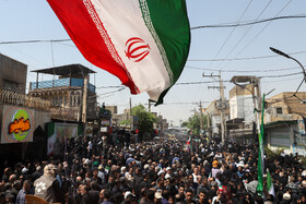 تشییع پیکر شهید سردار «غلامعلی رشید» در دزفول