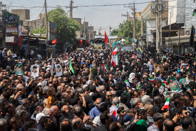 تشییع پیکر شهید سردار «غلامعلی رشید» در دزفول