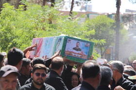 تشییع دو شهید اقتدار ایران در بیرجند