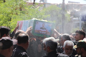 تشییع دو شهید اقتدار ایران در بیرجند