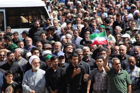 تشییع دو شهید اقتدار ایران در بیرجند