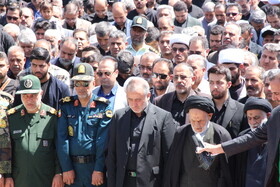 تشییع دو شهید اقتدار ایران در بیرجند