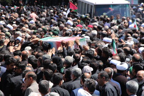 تشییع دو شهید اقتدار ایران در بیرجند