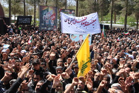 تشییع دو شهید اقتدار ایران در بیرجند