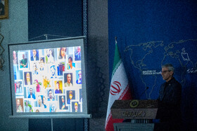 اسماعیل بقایی، سخنگوی وزارت امور خارجه در نشست خبری 
