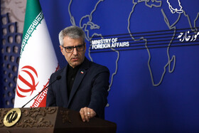 اسماعیل بقایی، سخنگوی وزارت امور خارجه در نشست خبری 