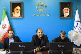 سخنرانی دکتر مهدی بازمانده،رئیس جهاد دانشگاهی استان  درمراسم رونمایی از برنامه عملیاتی «سپهر» - کرمان