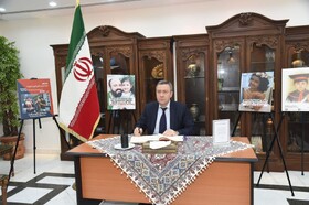 مراسم گرامیداشت یاد شهدای تجاوز رژیم صهیونیستی به ایران در کویت